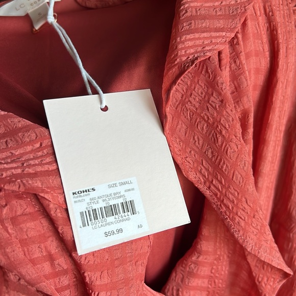 Women’s Lauren Conrad Ruffled Wrap Maxi Dress - Picture 4 of 5